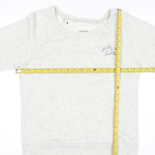 Gilly Hicks by Hollister Womens Grey Small Pullover Sweatshirt