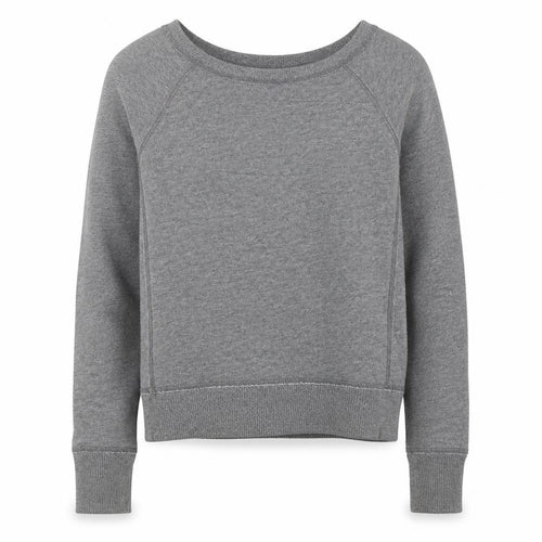 Abercrombie & Fitch Womens Grey XS Pullover Sweatshirt Embroidered Logo
