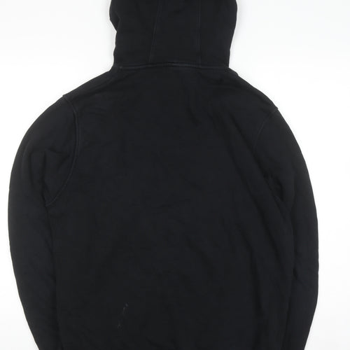 The North Face Mens Black Medium Pullover Hoodie Cotton Logo