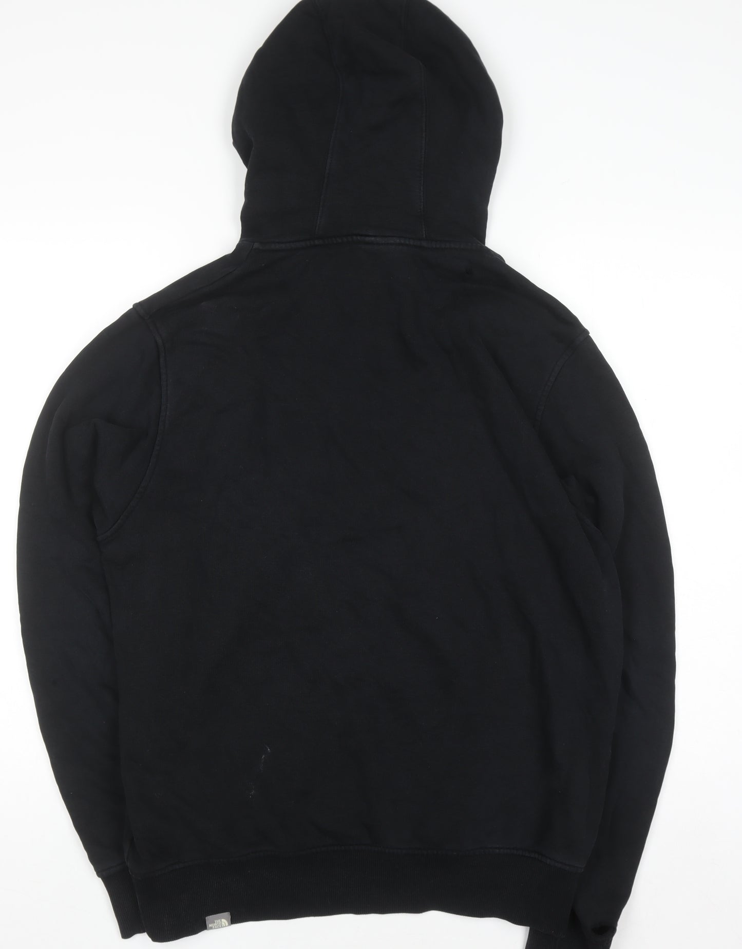 The North Face Mens Black Medium Pullover Hoodie Cotton Logo