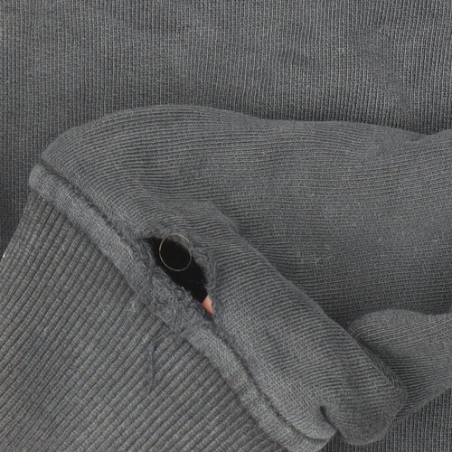 The North Face Mens Black Medium Pullover Hoodie Cotton Logo