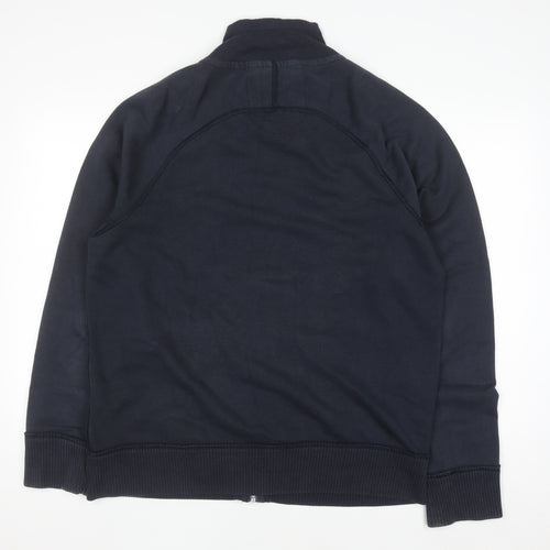 White Stuff Men's Blue 2XL Full Zip Sweatshirt