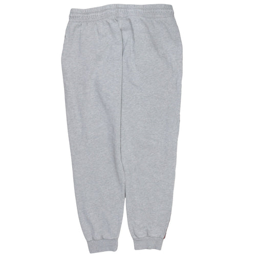 Fila Mens Grey Jogger Sweatpants Medium Elastic Waist Activewear