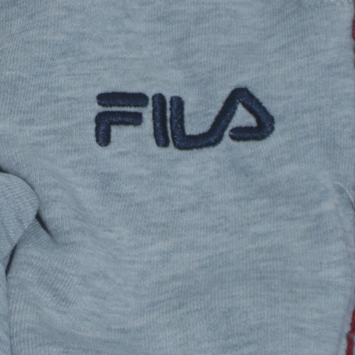 Fila Mens Grey Jogger Sweatpants Medium Elastic Waist Activewear