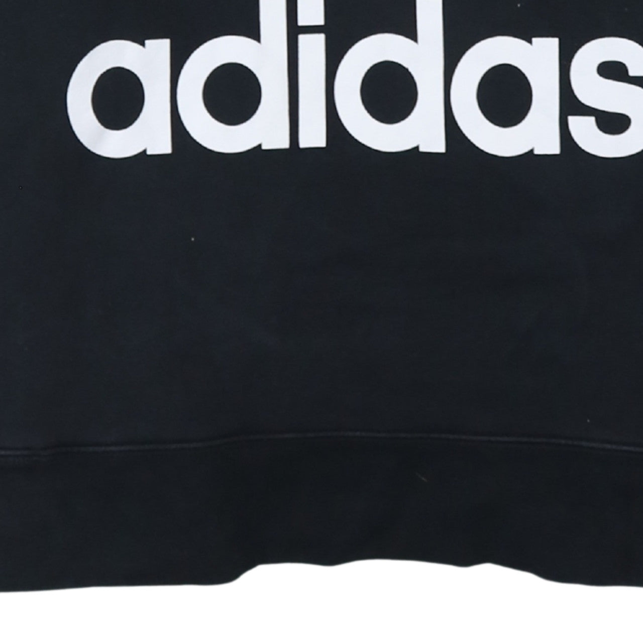 Adidas Women Black Size 16 Hooded Pullover Sweatshirt Trefoil Logo