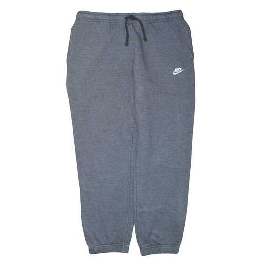 Nike Men's Grey XL Jogger Fleece Sweatpants with Pockets
