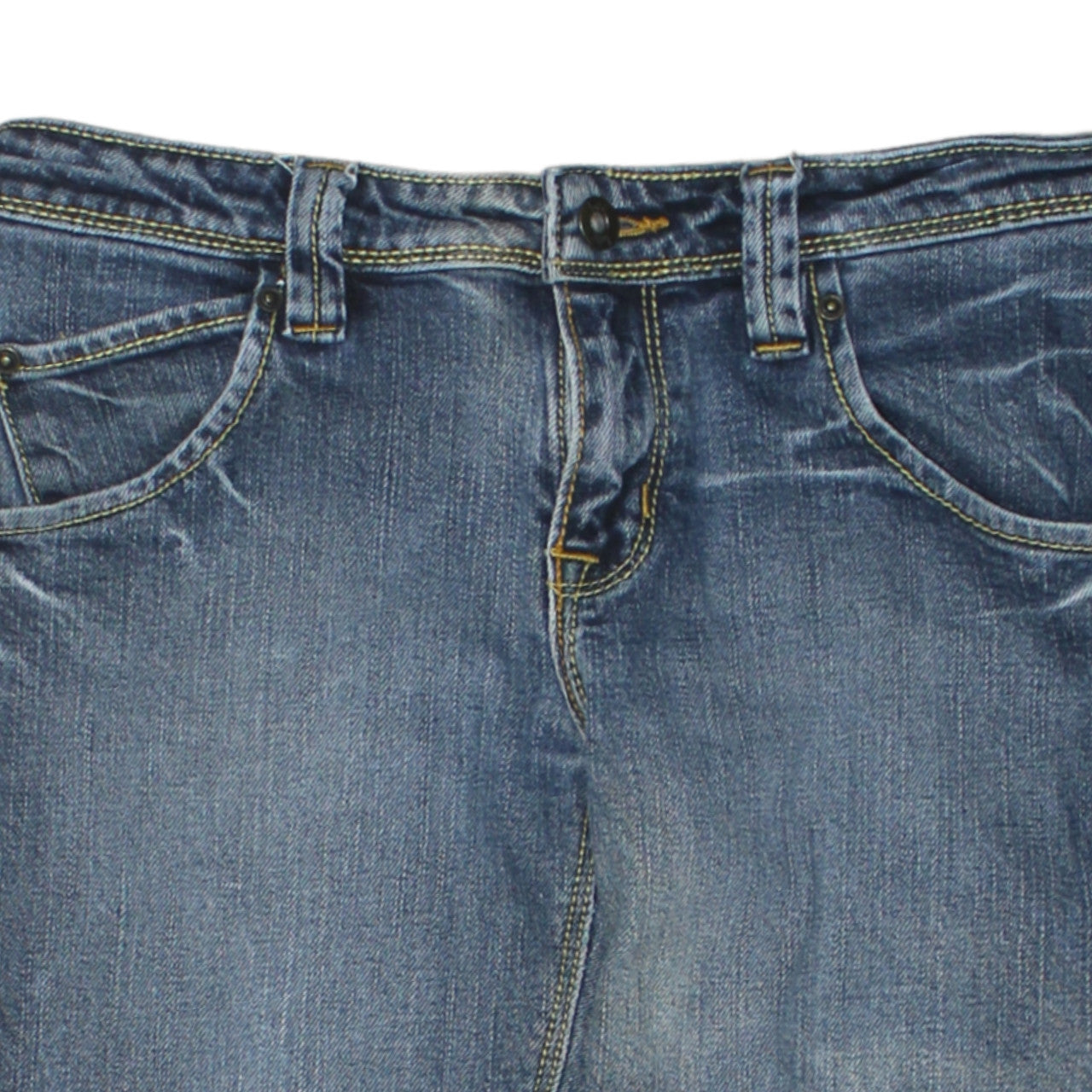 Lee Women's Blue Straight Leg Jeans Size 29 Cotton Denim