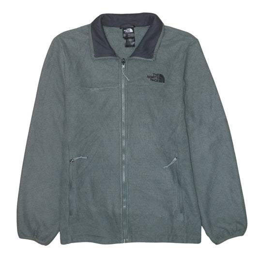 The North Face Men's Green Fleece Full Zip Jacket Size S