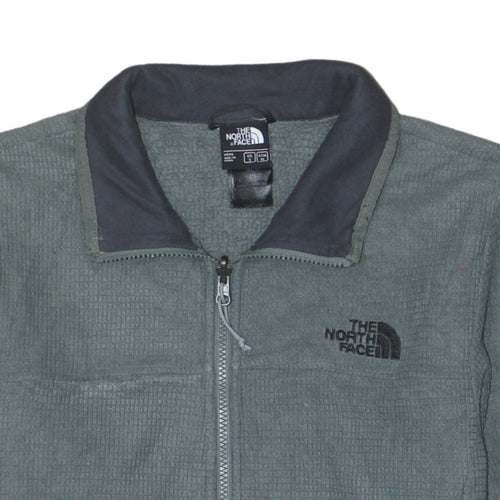 The North Face Men's Green Fleece Full Zip Jacket Size S