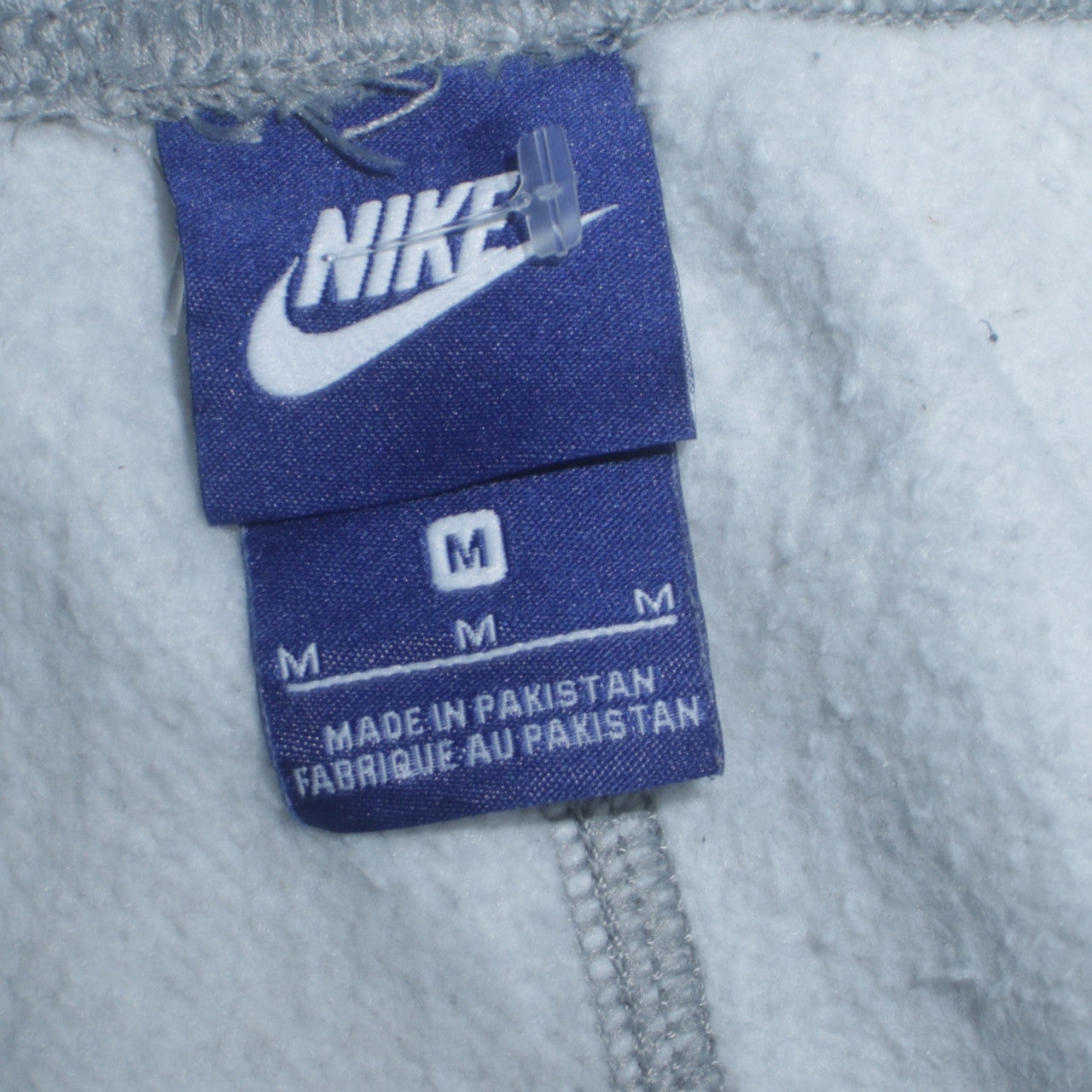 Nike Men's Grey Fleece Jogger Sweatpants M Regular Fit Activewear