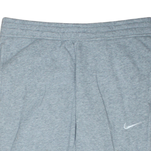 Nike Men's Grey Fleece Jogger Sweatpants M Regular Fit Activewear