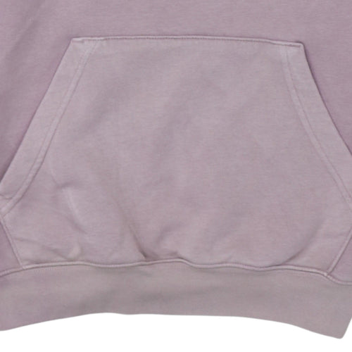 Adidas Womens Mauve Pullover Hoodie Size 10 Cotton Blend Casual