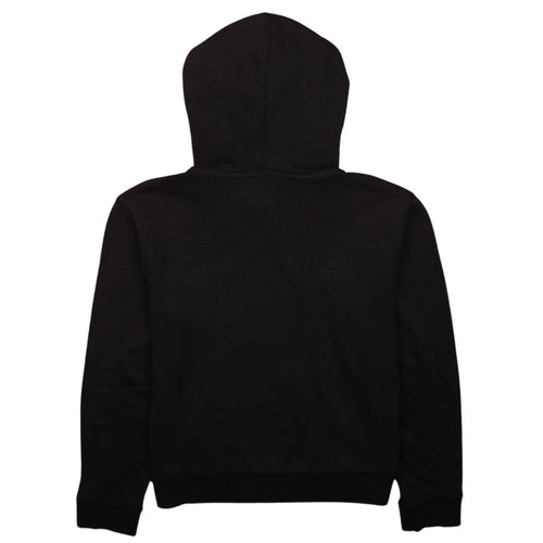 Champion Womens Black XL Pullover Hoodie with Logo Embroidery