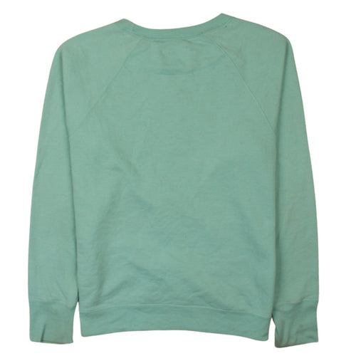 Champion Women's Green Crew Neck Pullover Sweatshirt Size L