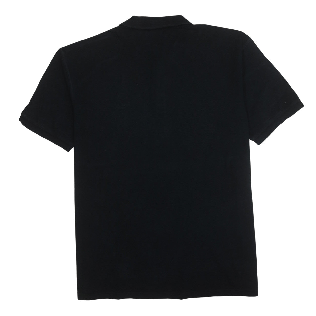 FILA Men's Black Cotton Short Sleeve Polo Shirt Size L