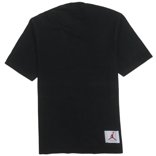 Jordan Men's Black Graphic Standard Fit T-Shirt Size S