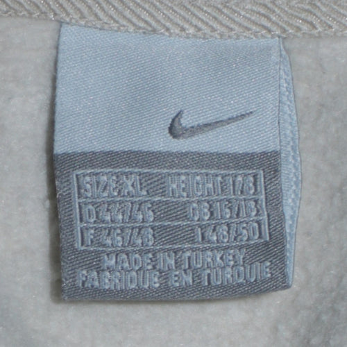Nike Men's Beige XL V-Neck Pullover Sweatshirt Fleece