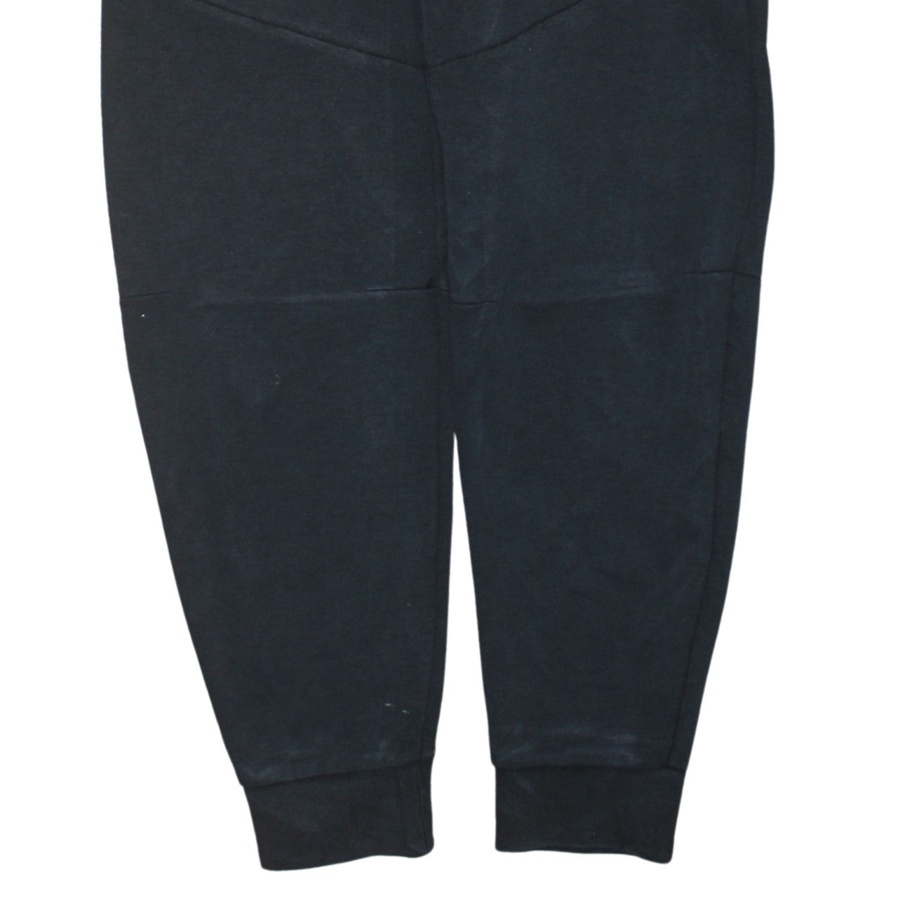 Nike Men's Black Fleece Joggers Medium Regular Fit Drawstring Comfort Athletic Trousers