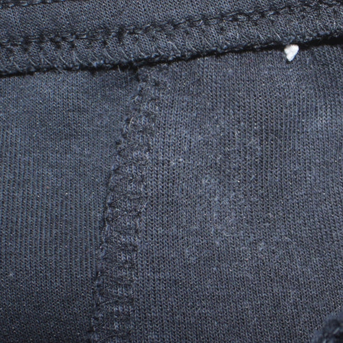 Nike Men's Black Fleece Joggers Medium Regular Fit Drawstring Comfort Athletic Trousers