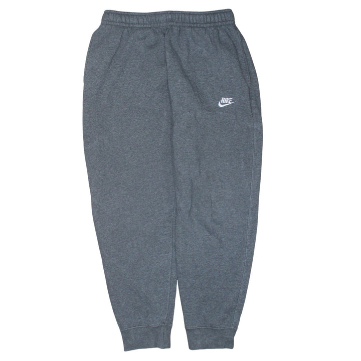 Nike Men's Grey Small Regular Fit Fleece Jogger Sweatpants