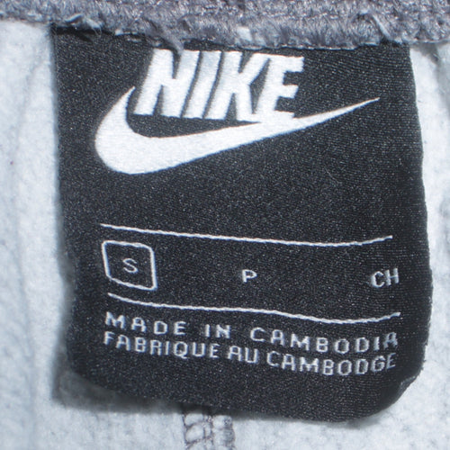Nike Men's Grey Small Regular Fit Fleece Jogger Sweatpants