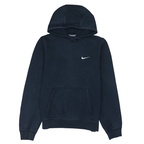 Nike Mens Blue Pullover Hoodie L Long Sleeve Fleece Sweatshirt