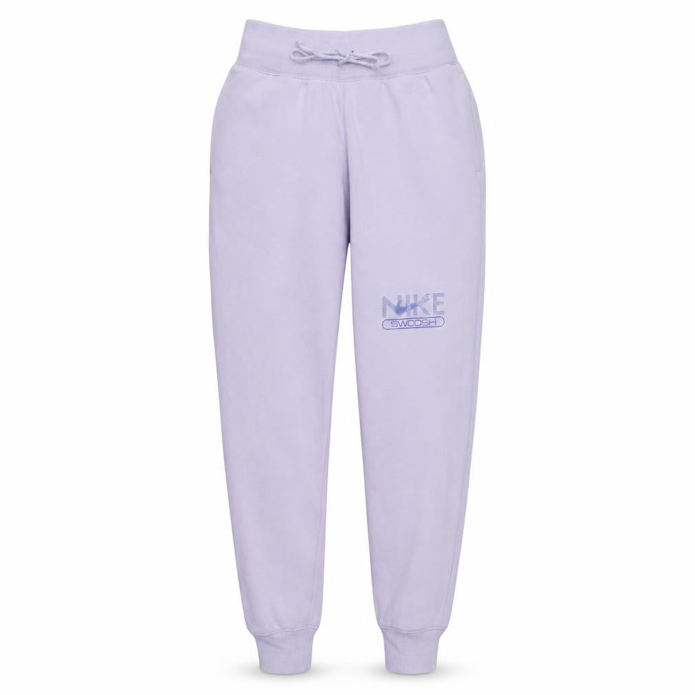 Nike Womens Purple Jogger Sweatpants S Cotton Blend Fleece