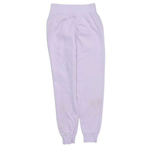 Nike Womens Purple Jogger Sweatpants S Cotton Blend Fleece