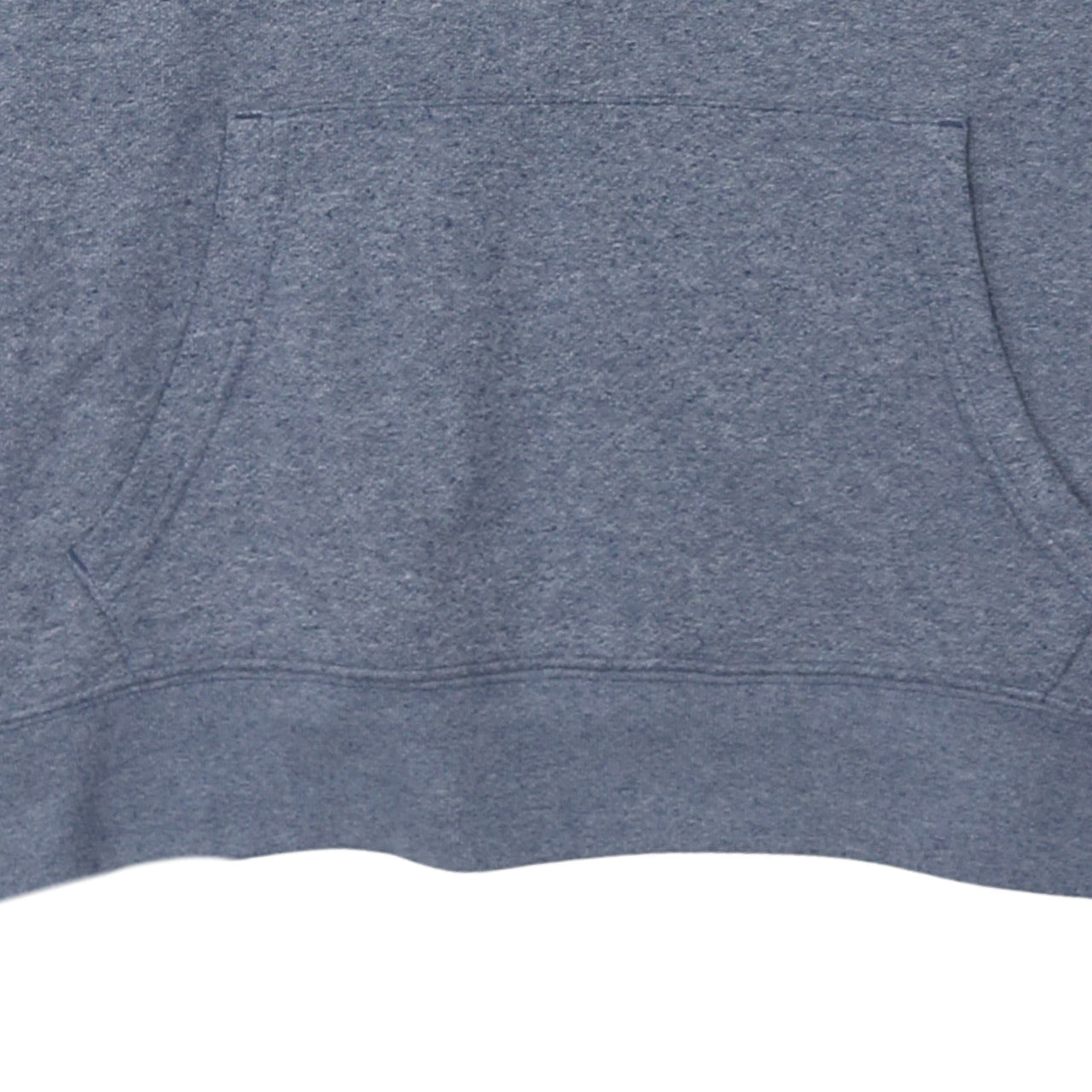 Gap Men Blue Pullover Hoodie L Logo Design Cotton Blend