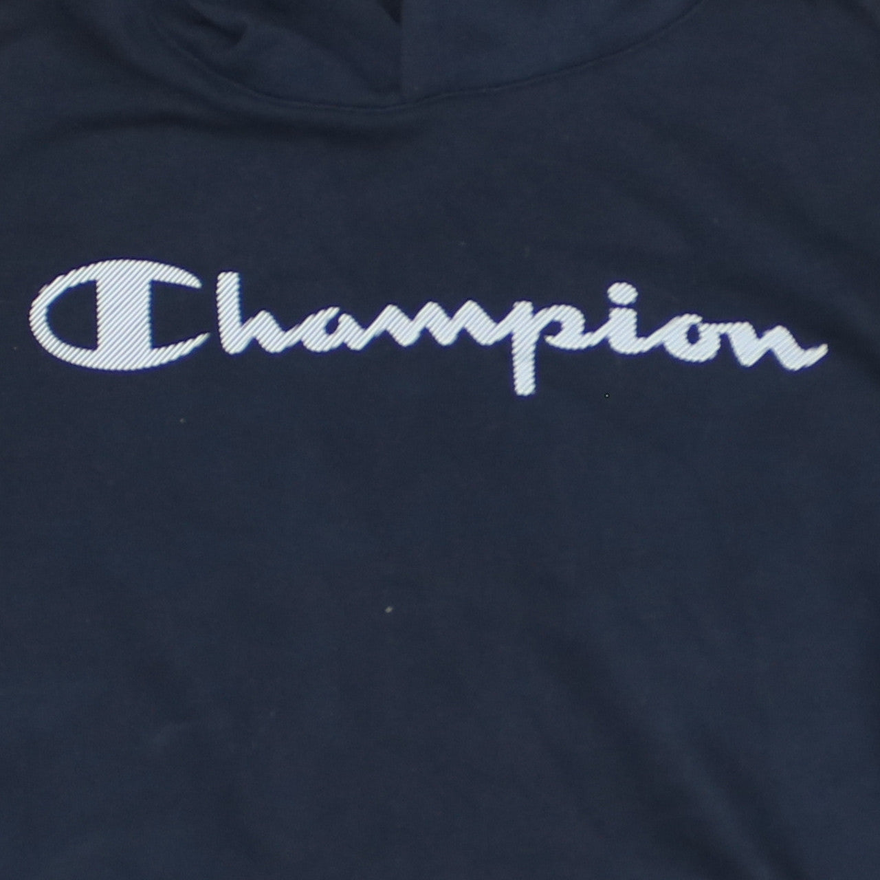 Champion Boys Navy Blue Pullover Hoodie XL 13-14 Years Cotton Blend