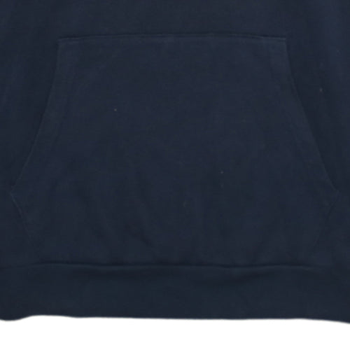 Champion Boys Navy Blue Pullover Hoodie XL 13-14 Years Cotton Blend