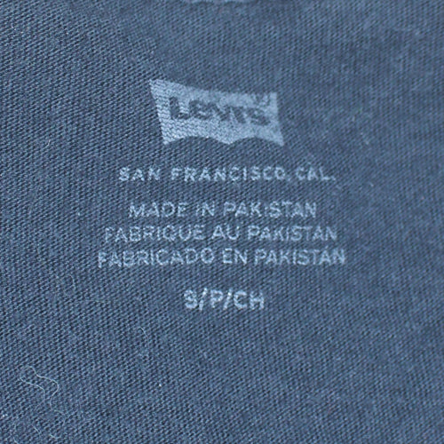 Levi's Women's Black Short Sleeve Cotton Logo T-Shirt Size S