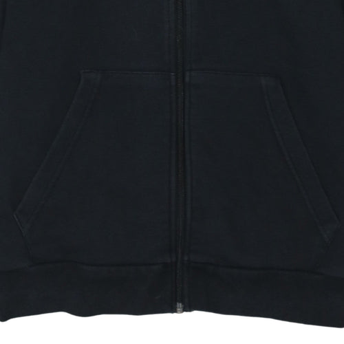 adidas Men's Black Full Zip Hoodie Small Lightweight Sportswear