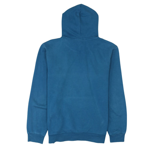 Puma Men's Blue Pullover Hoodie Small Graphic Logo Sportswear
