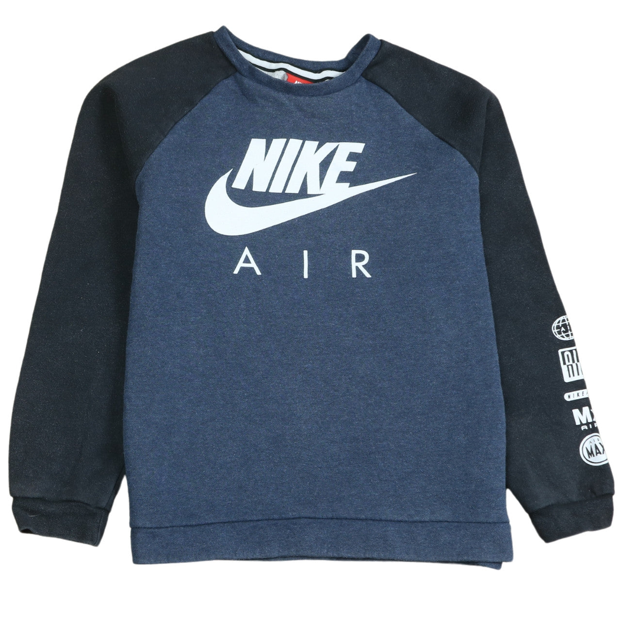 Nike Boys Blue Black Air Pullover Sweatshirt Size 12-13 Years