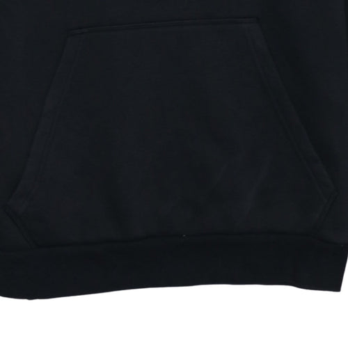 Adidas Men's Black Pullover Hoodie M Sports Fleece Sweatshirt