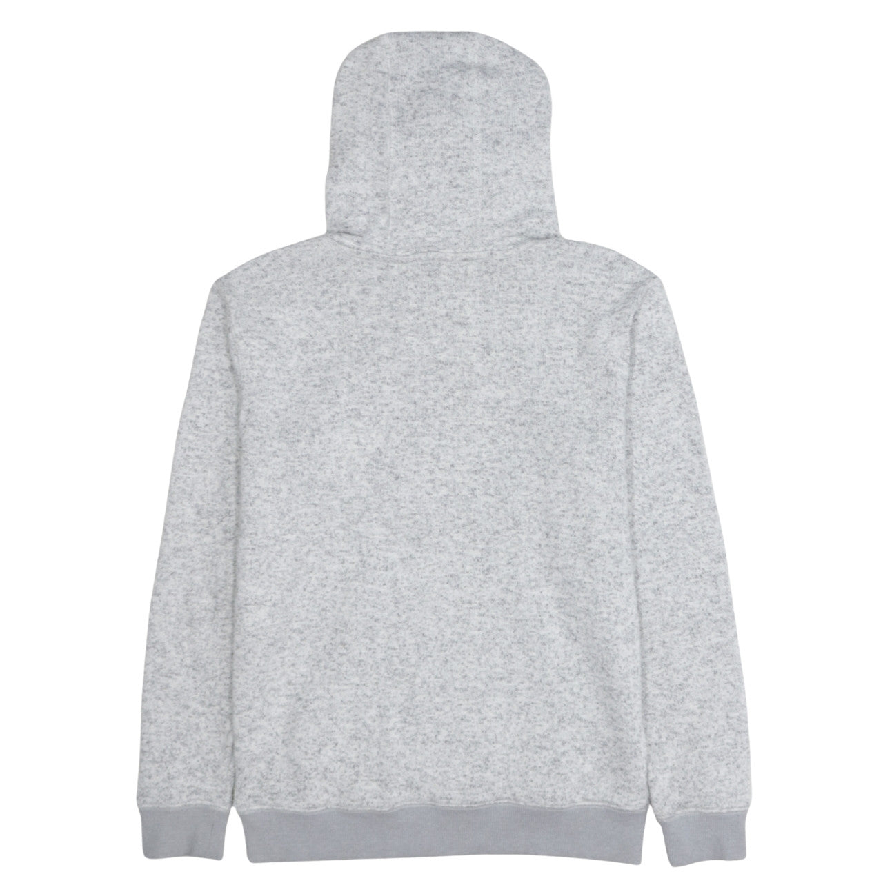 Quiksilver Womens Grey Pullover Hoodie Size L Logo Print Casual