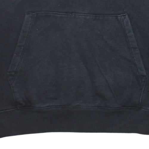 Champion Men's Black Small Pullover Hoodie with Logo Embroidery