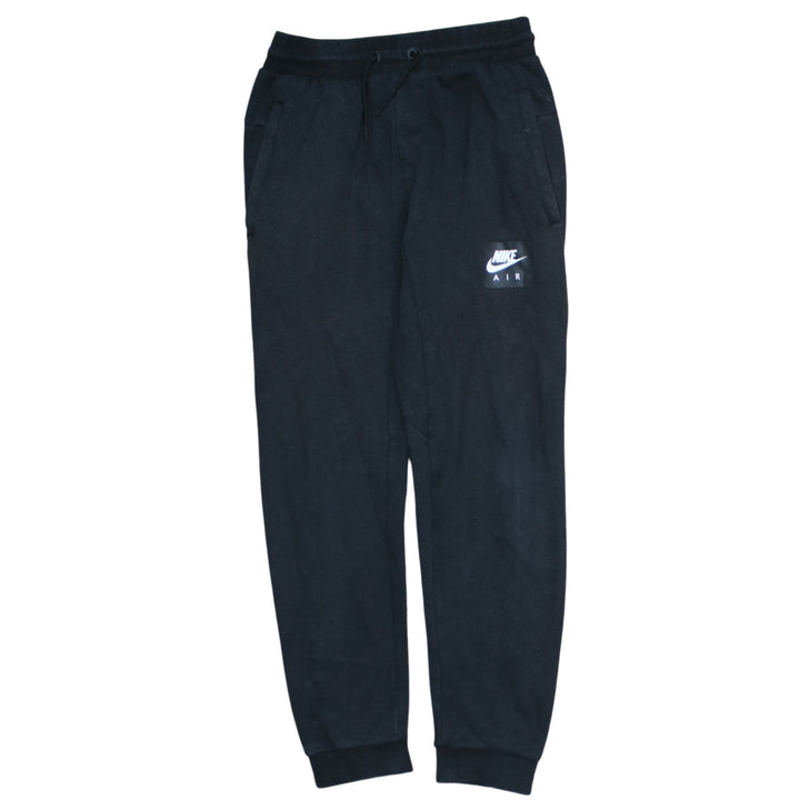 Nike Boys Black Jogger Sweatpants 12-13 Years Cotton Blend Drawstring