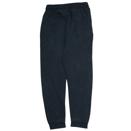 Nike Boys Black Jogger Sweatpants 12-13 Years Cotton Blend Drawstring