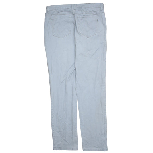 Mia Linea Women’s Grey Straight Stretch Denim Jeans Size 16