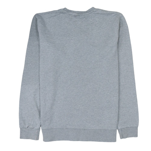 Tommy Hilfiger Men’s Grey XL Crew Neck Cotton Pullover Sweatshirt