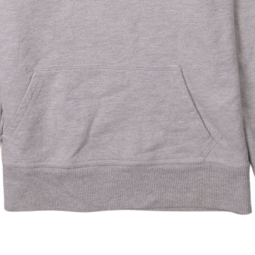 Levi's Womens Grey Pullover Hoodie Small Hooded Logo Sweatshirt
