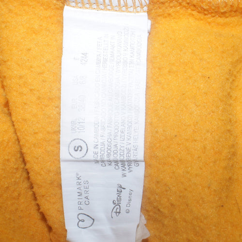 Disney Women’s Yellow Mickey & Co Pullover Sweatshirt Size S
