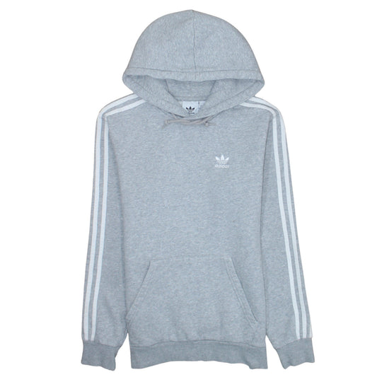 adidas Men’s Grey XS Pullover Hoodie Regular Fit Sports Fleece