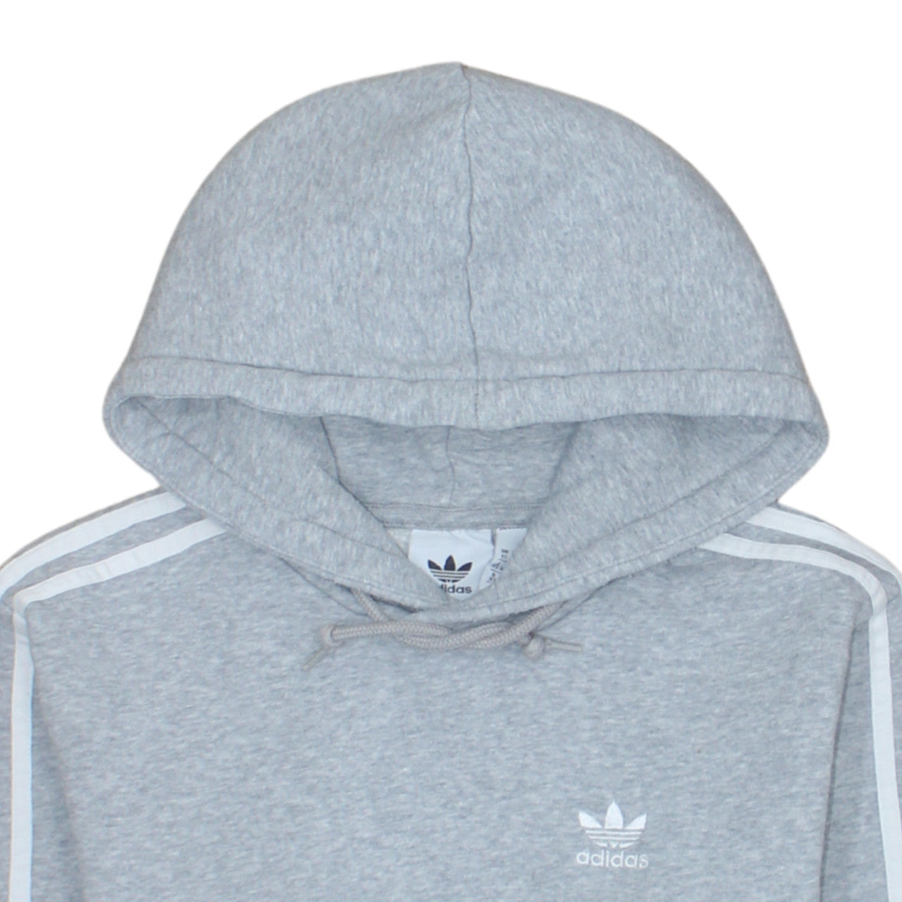 adidas Men’s Grey XS Pullover Hoodie Regular Fit Sports Fleece