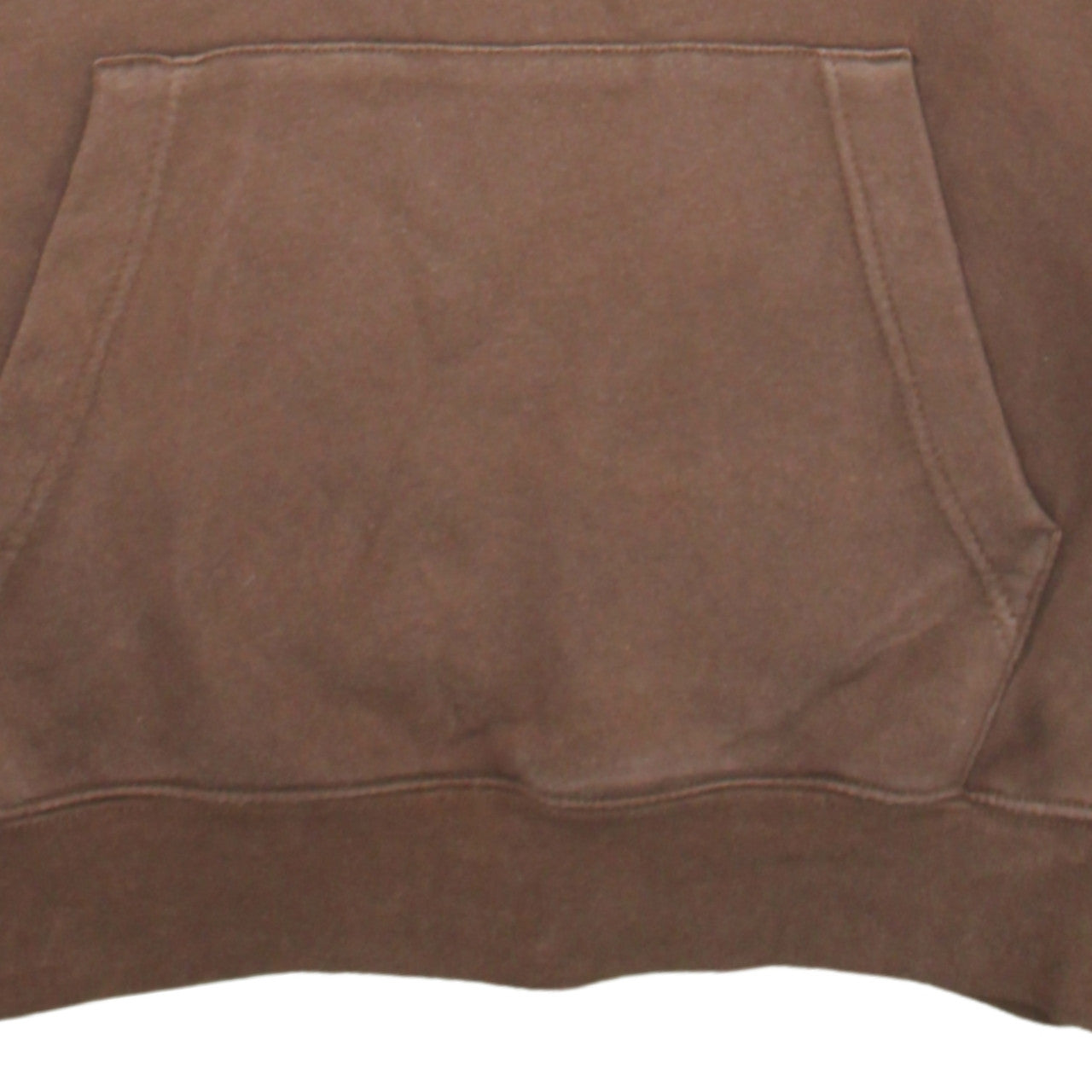 Nike Men's Brown Pullover Hoodie M Logo Fleece Sweatshirt