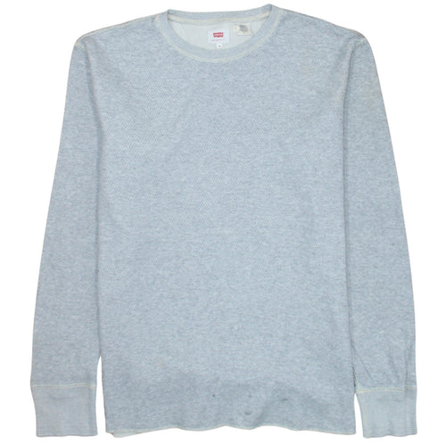 Levi's Men's Grey Pullover Crew Neck Sweatshirt Size M