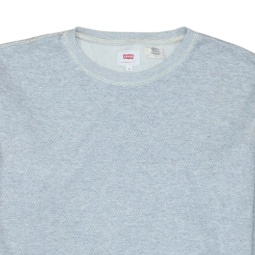 Levi's Men's Grey Pullover Crew Neck Sweatshirt Size M