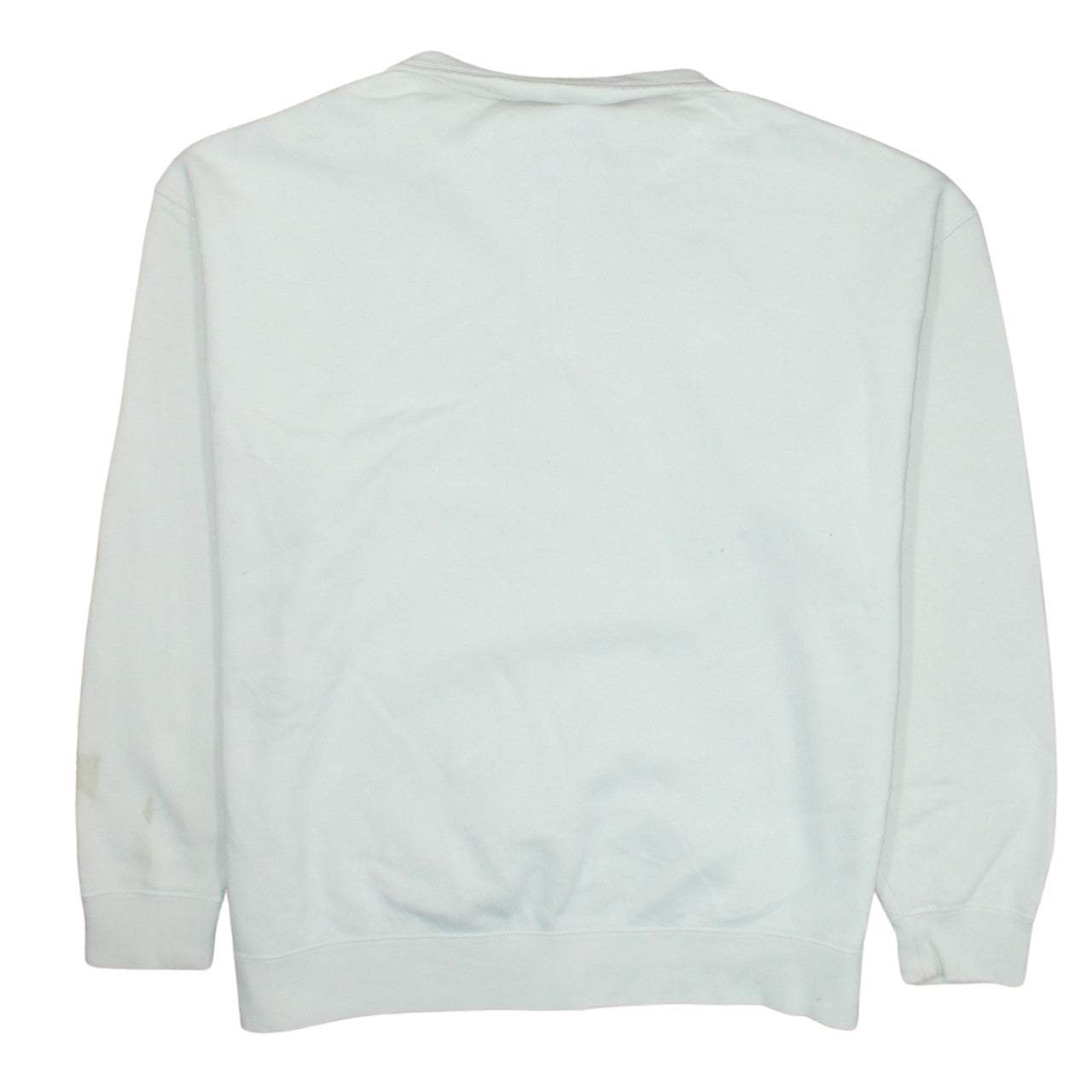 Nike Men's White 1/4 Zip Fleece Sweatshirt Small